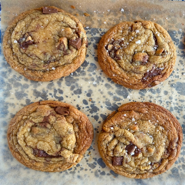 Leftover Halloween Candy Cookies