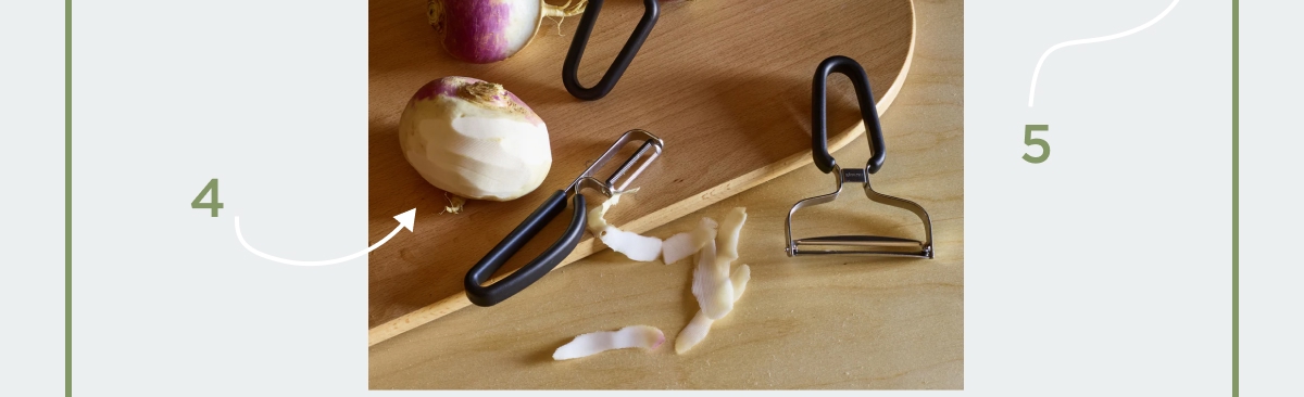 The Professional Peeler Trio