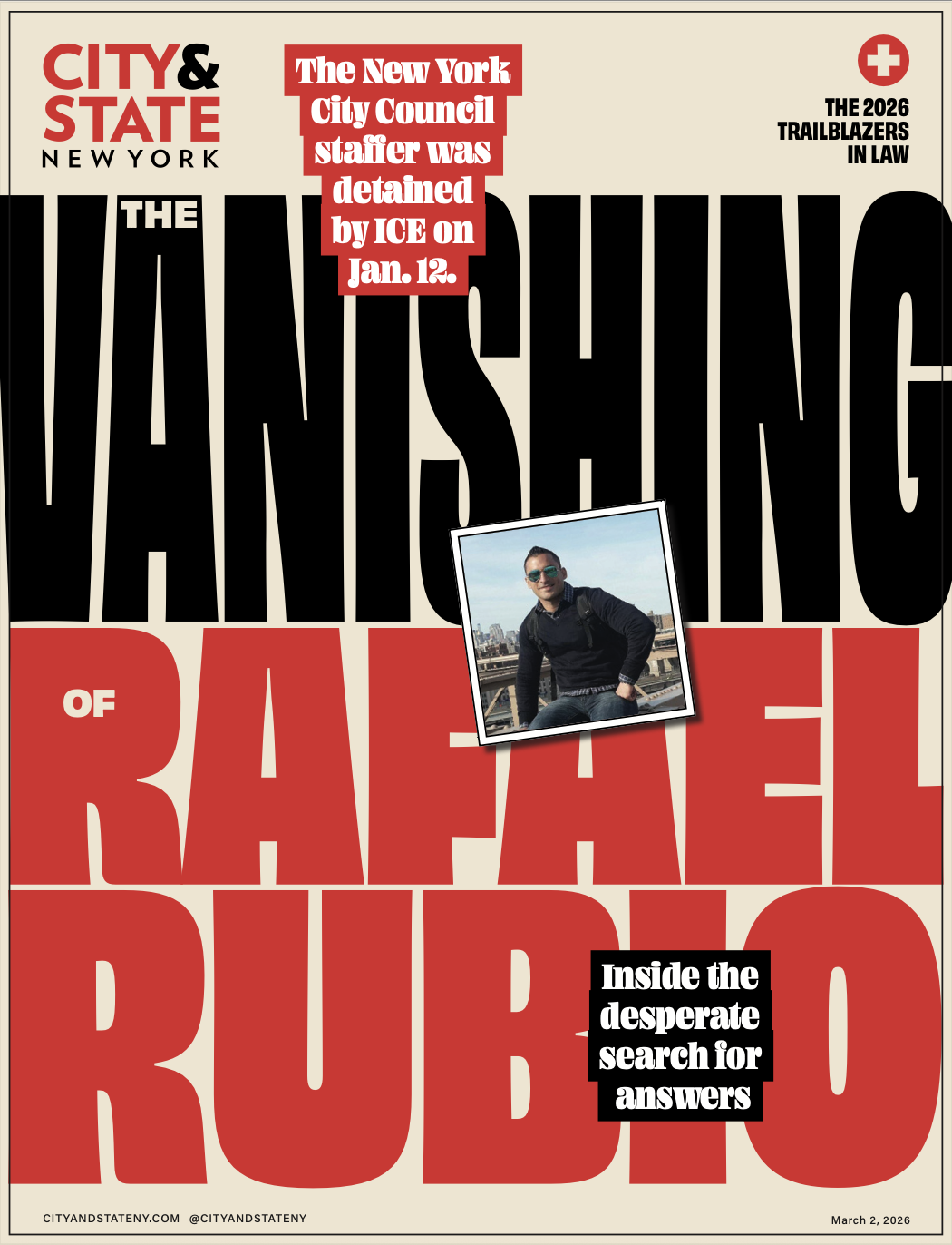 March 2, 2026 edition of City & State NY magazine