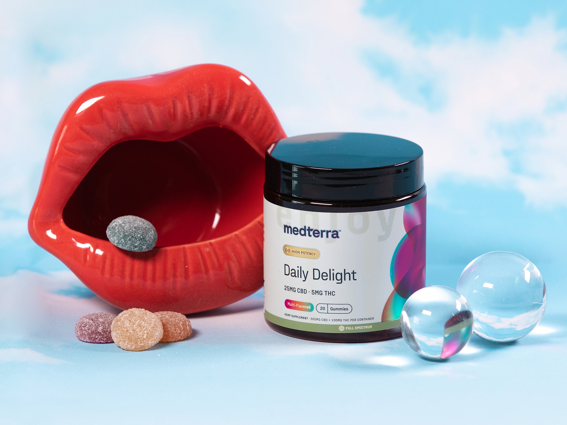 Medterra hemp THC edibles