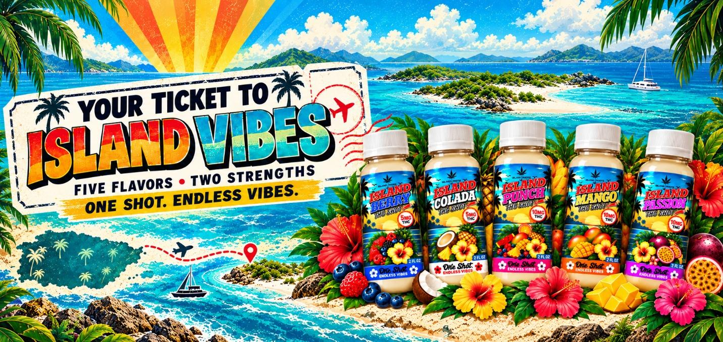 Island Roots THC hemp shots Island Roots THC hemp shots