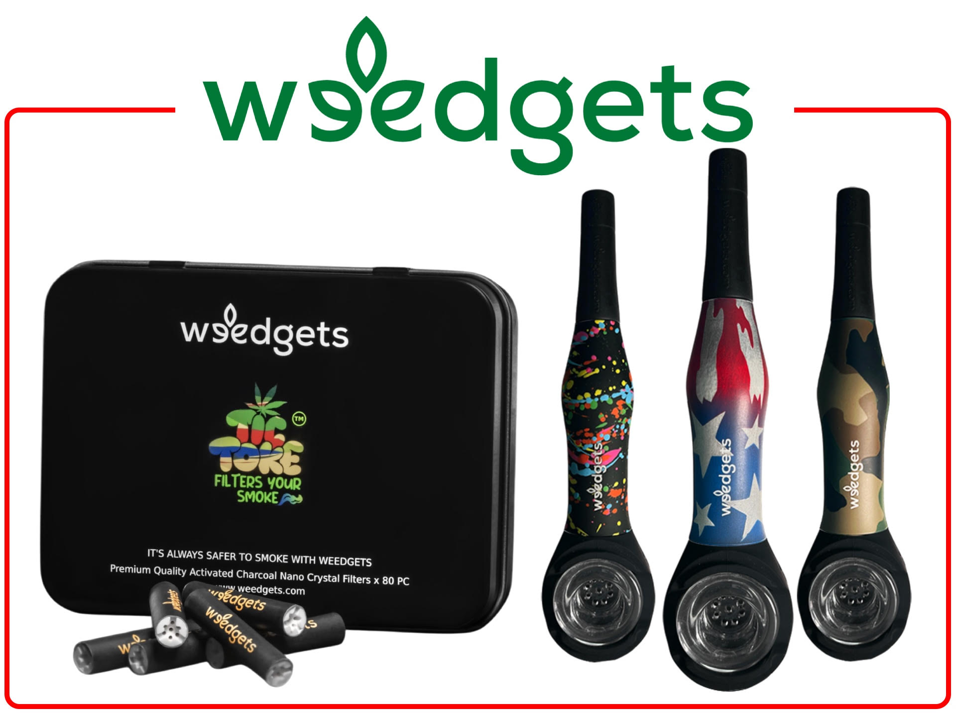 Weedgets pipes