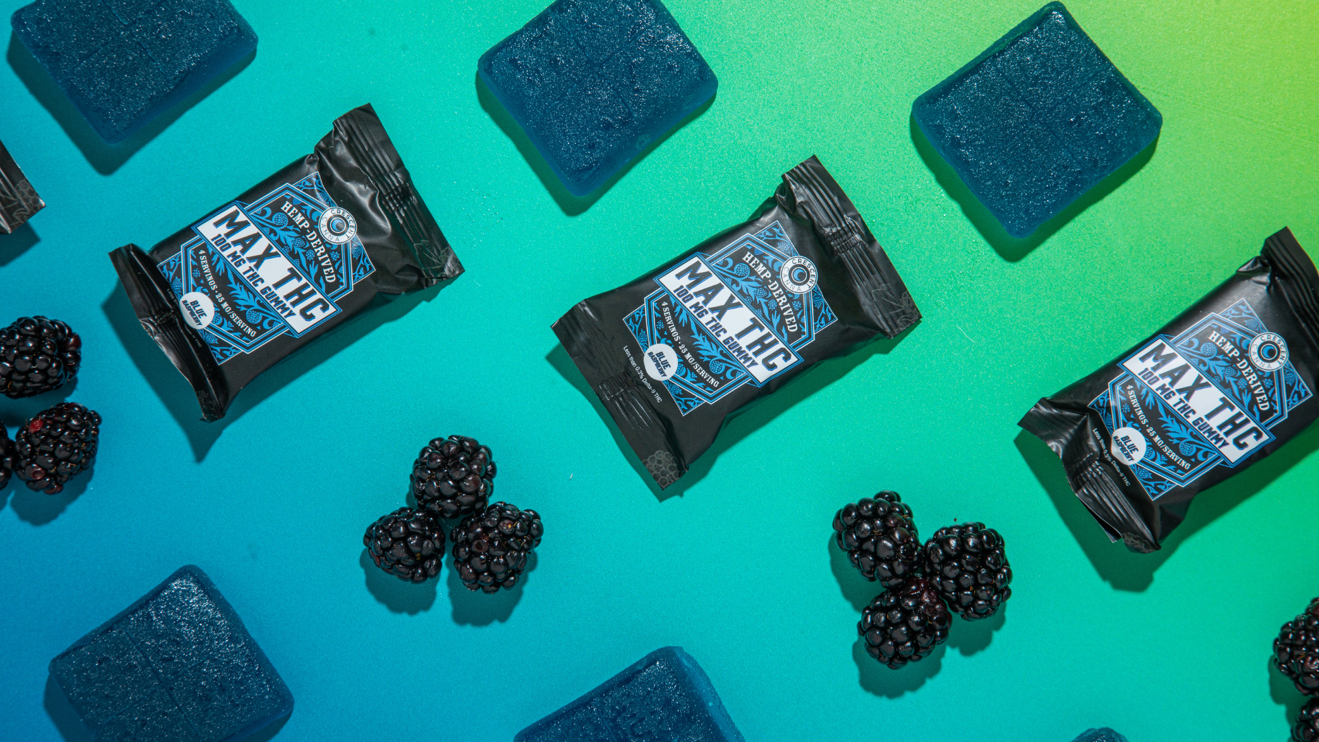 Crescent Canna hemp THC edibles