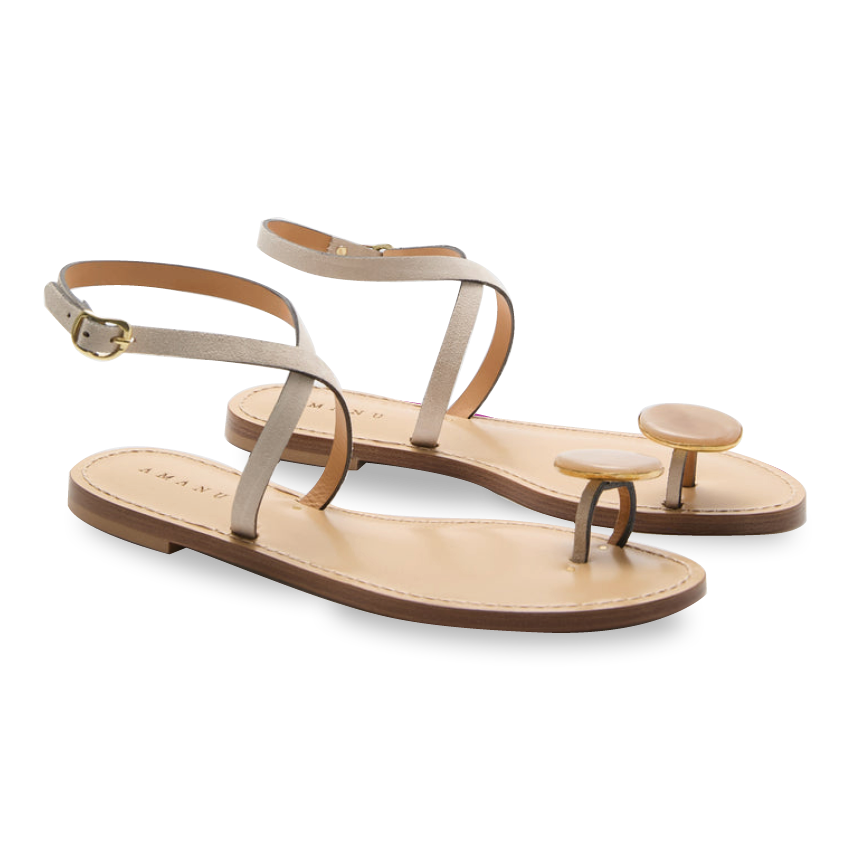 nude sandals