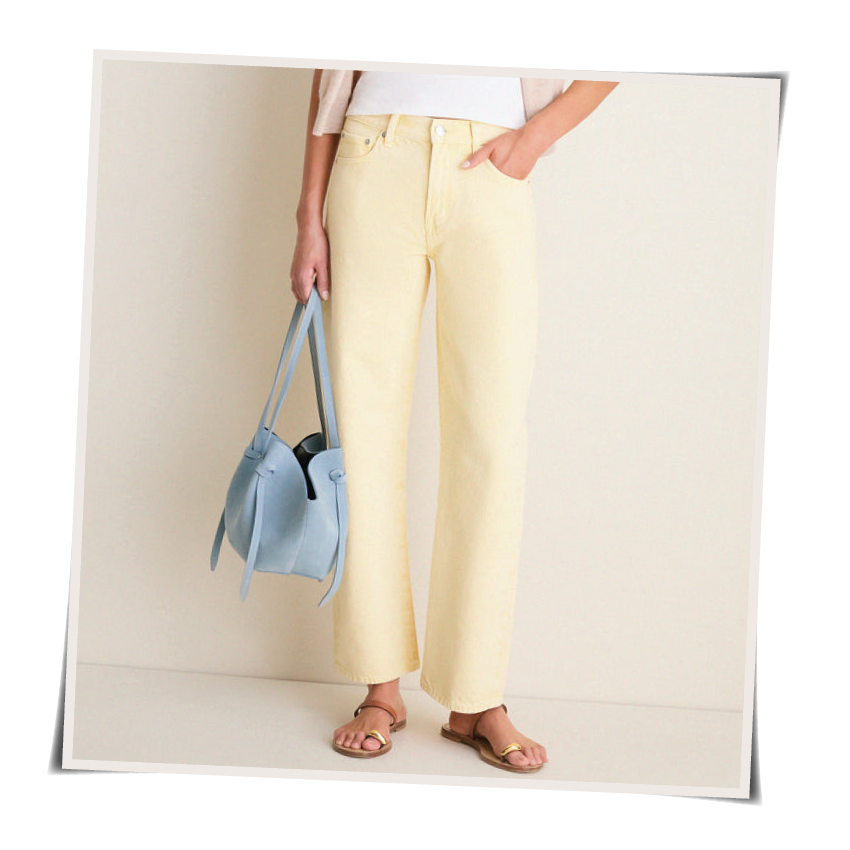 yellow jeans