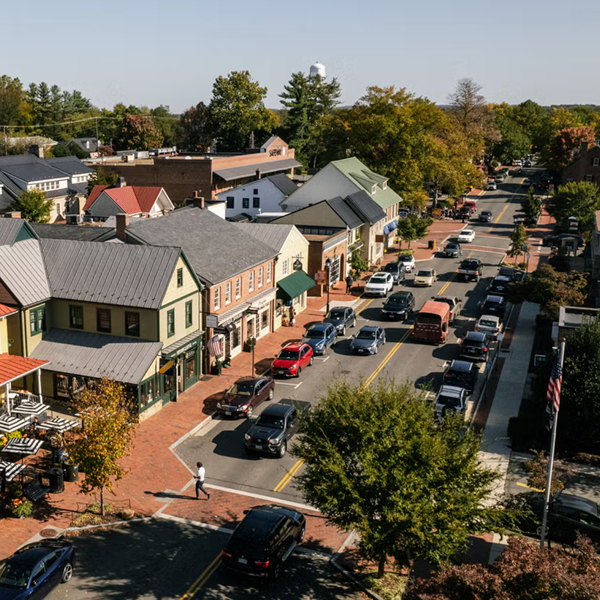 Small town street