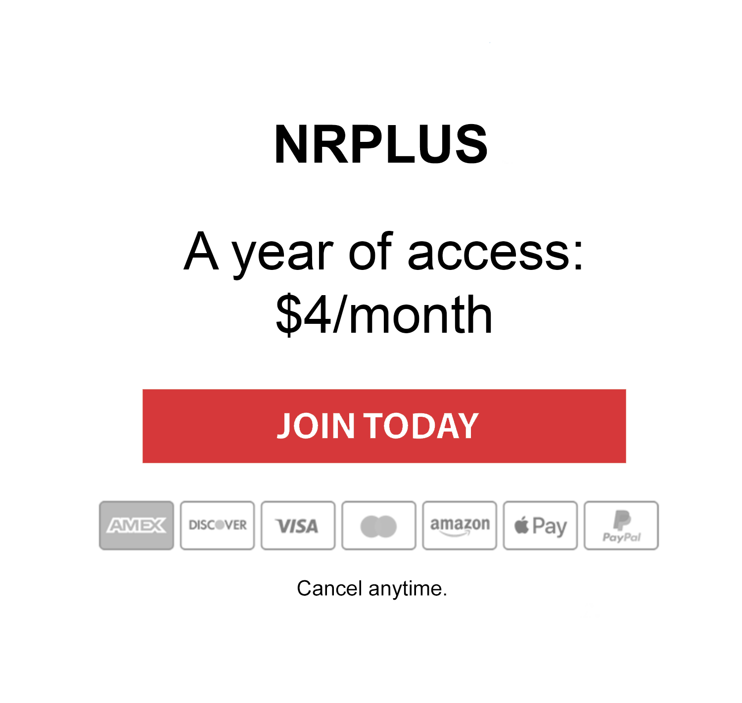 NRPLUS offer