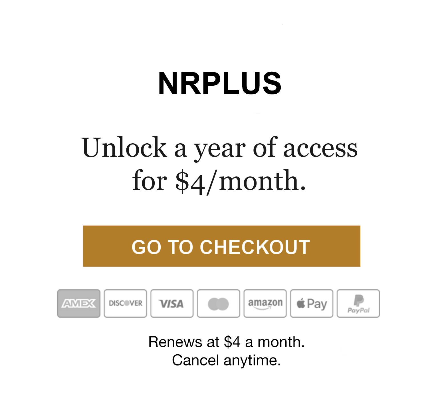 NRPLUS offer