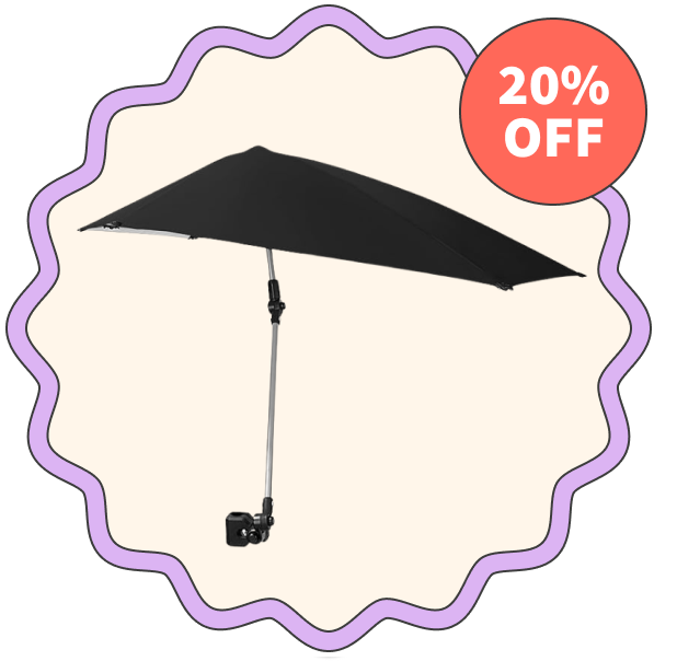 Sport-Brella Versa-Brella SPF 50+ Adjustable Umbrella