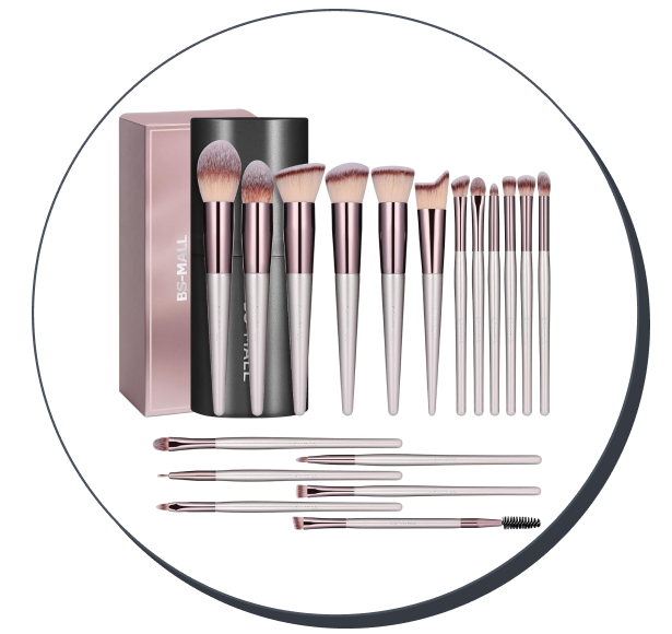 BS-MALL Makeup Brushes (Set of 18)