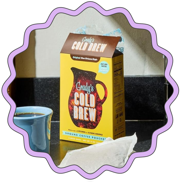 Grady's Cold Brew Ground Coffee Pouches