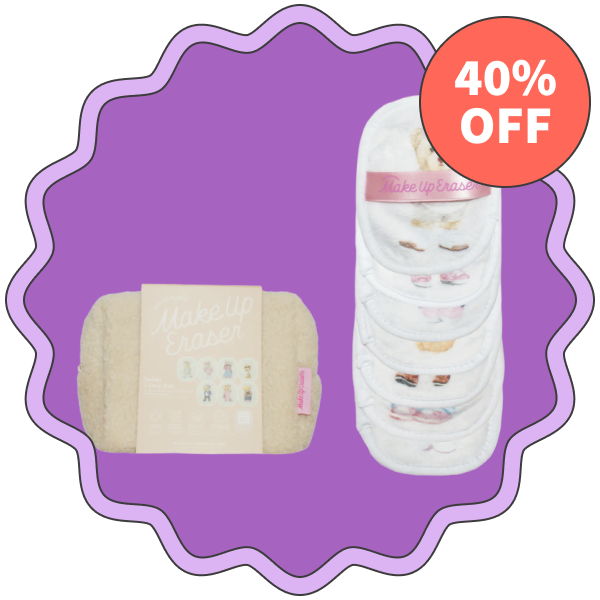 The Original MakeUp Eraser 7-Day Eraser Set with Laundry Bag