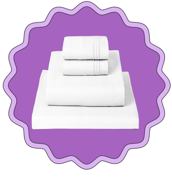 Mellanni Iconic 4-Piece Ultra-Soft Sheet Set 