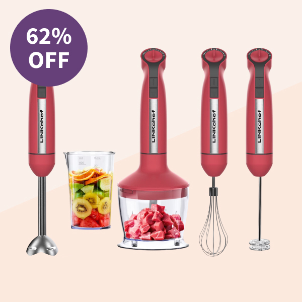 LinkChef 5-in-1 Immersion Blender
