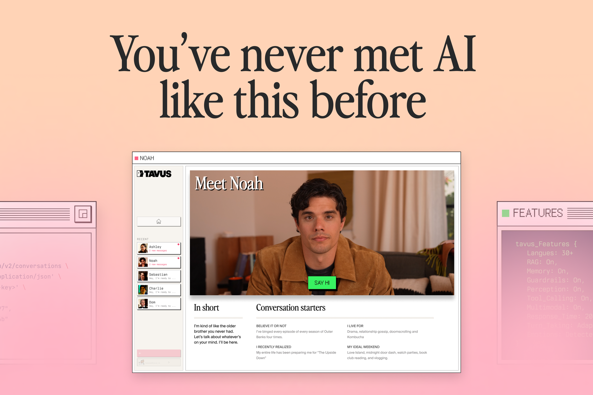 Tavus: The Human Computing Company