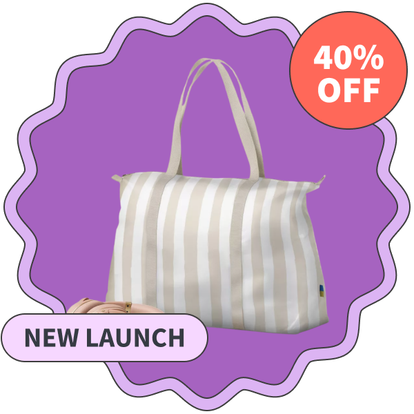 Open Story Americana Packable Tote Bag