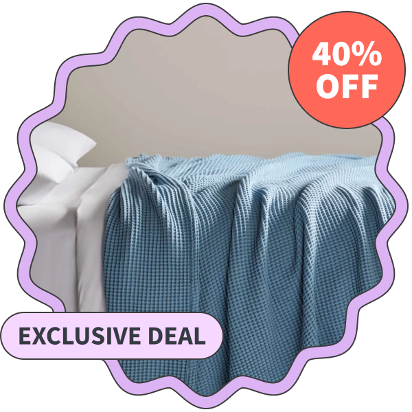 Brooklinen Dreamweave Waffle Bed Blanket 