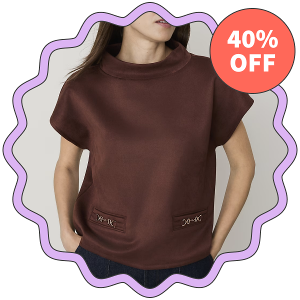 Ann Taylor Mock Neck Top