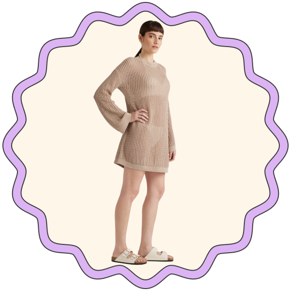 Quince Cover-Up Mini Dress