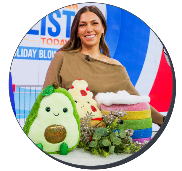 FAO Schwarz Glow Brights Plush LED with Sound Toys