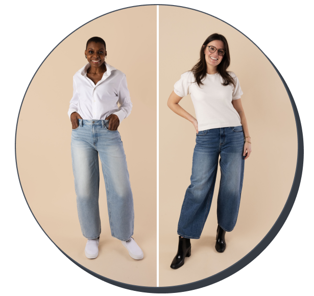 Quince Bella Stretch Barrel Jeans