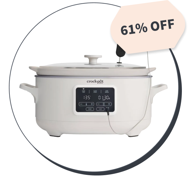 Crock-Pot Programmable Slow Cooker with Sous Vide (6 Quart)