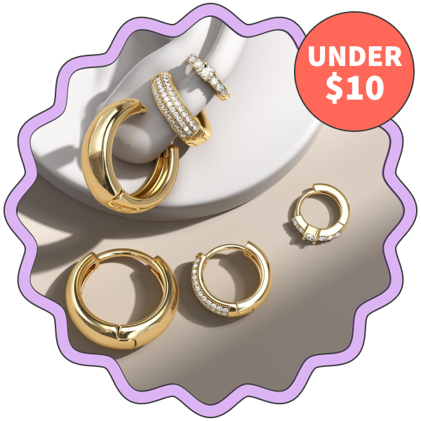 Lolias Chunky Hoop Earrings