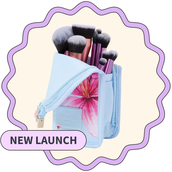 The Flat Lay Co. Standing Makeup Brush Case