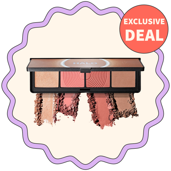 Smashbox Halo Sculpt + Glow Contour, Blush + Highlighter Palette