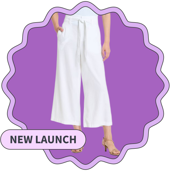 A New Day High-Rise Linen Belted Pants