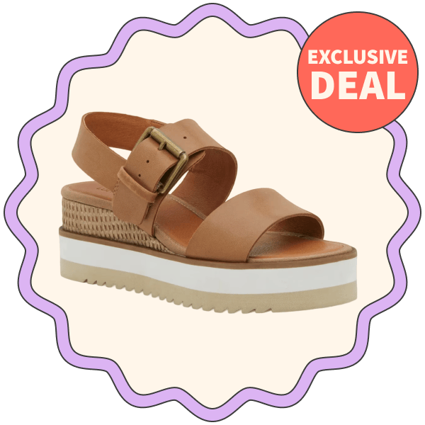 DSW Lucky Brand Tebra Wedge Sandal