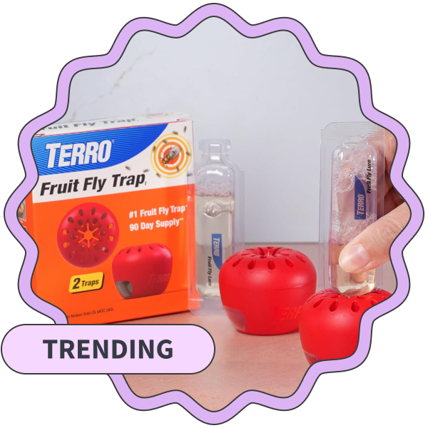 Terro Fruit Fly Trap (Pack of 4)