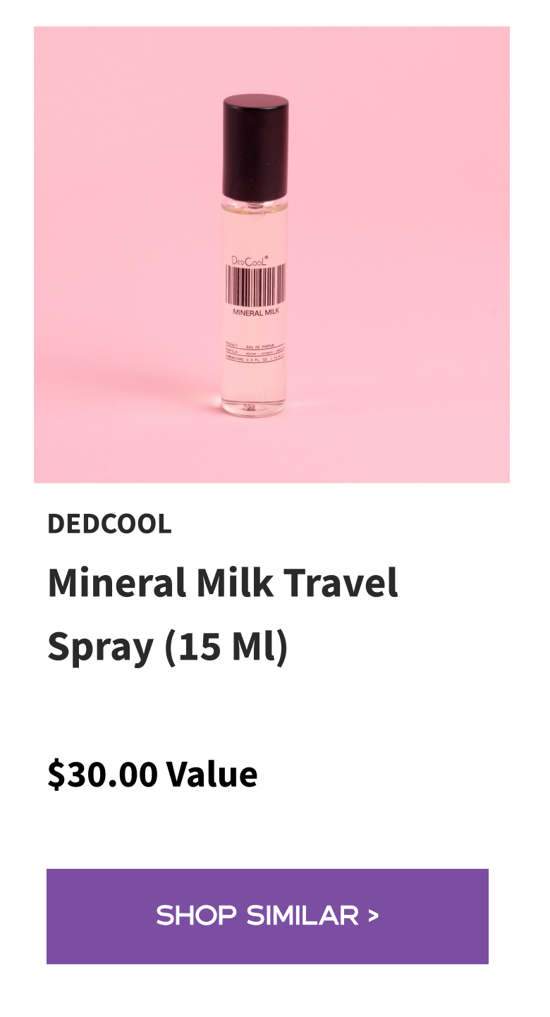 Dedcool Mineral Milk Travel Spray