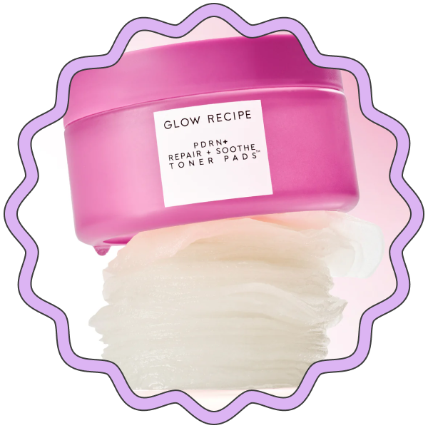 Glow Recipe PDRN+ Repair + Soothe Korean Toner Pads