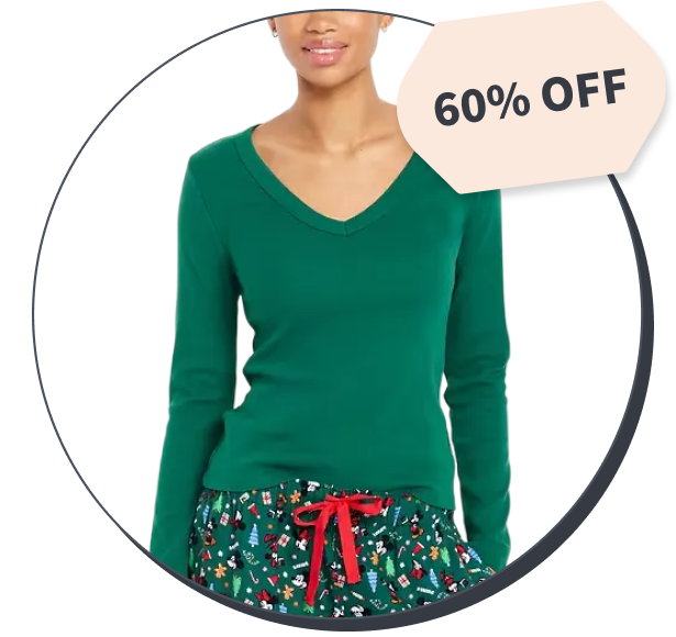 Old Navy Cozy Snug Long-Sleeve V-Neck T-Shirt