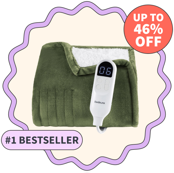 Bedsure Heated Throw Blanket