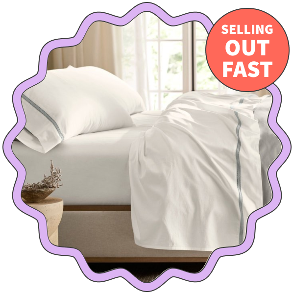 Boll & Branch Signature Eyelet Sheet Set