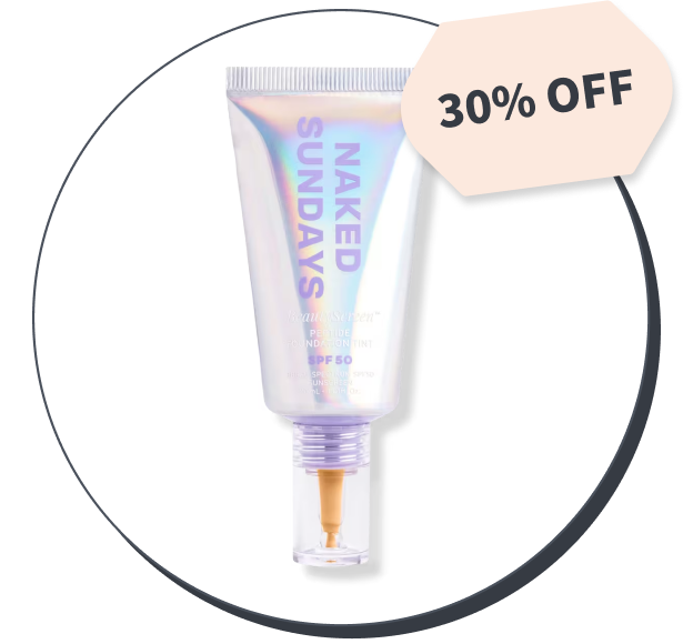 Naked Sundays BeautyScreen Peptide Foundation Tint SPF 50