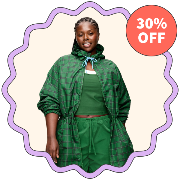 Oversized Rounded-Sleeve Anorak 