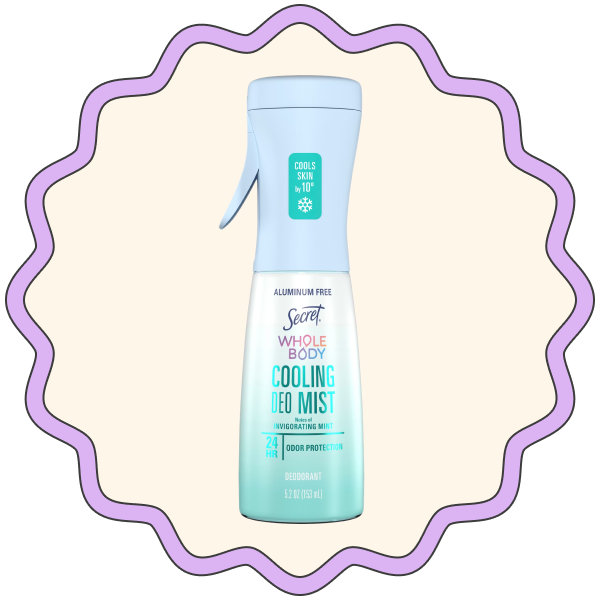 Secret Whole Body Cooling Deodorant Mist