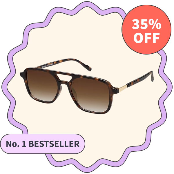 Sojos Aviator Sunglasses