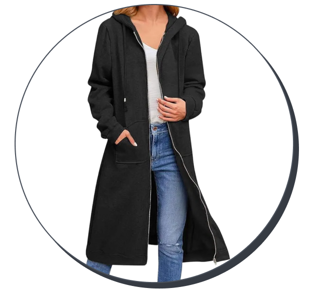 Zeagoo Oversized Hoodie Jacket