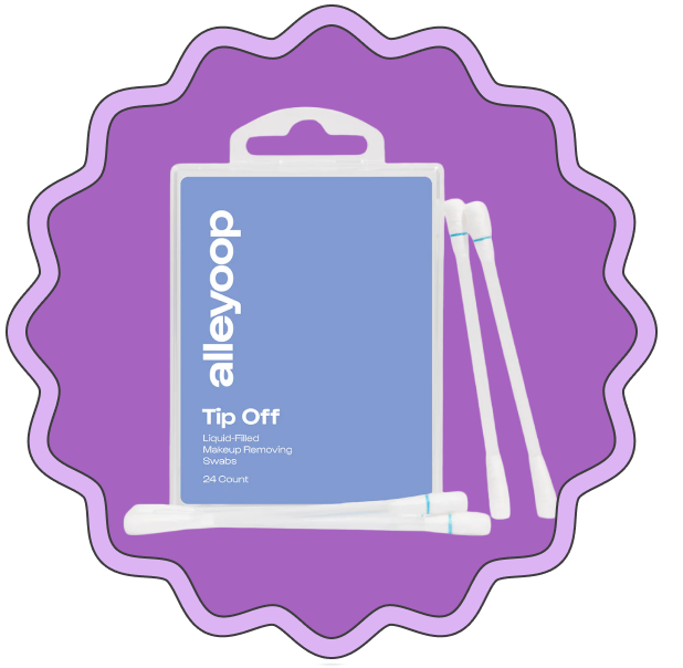 Alleyoop Tip Off Liquid-Filled Makeup Removing Swabs
