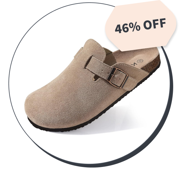 Kidmi Genuine Suede Clogs 