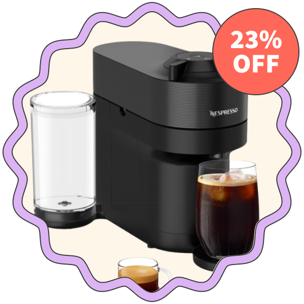 Nespresso Vertuo Pop+ Coffee and Espresso Machine by De'Longhi