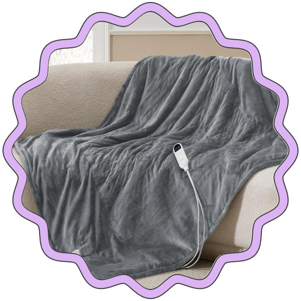 Bedsure Heated Throw Blanket
