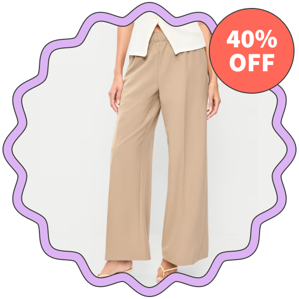 Old Navy High-Waisted Wide-Leg Trouser