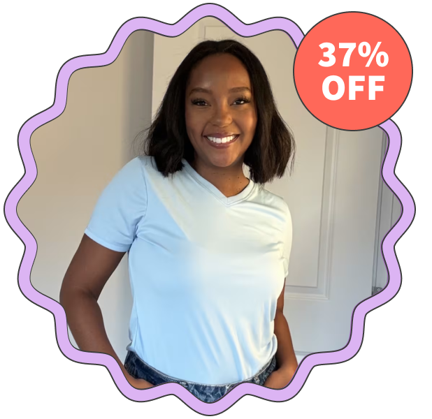 Hanes Sport Cool Dri V-Neck T-Shirt (Pack of 5)