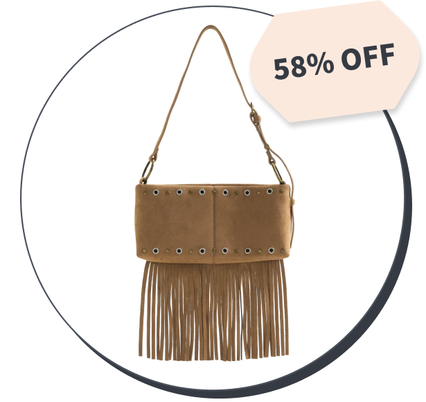 Abercrombie & Fitch Fringe Shoulder Bag