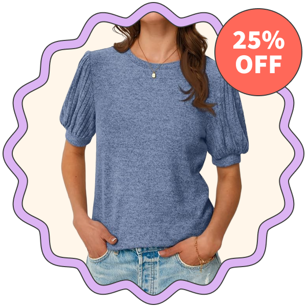 Automet Puff-Sleeve Top →